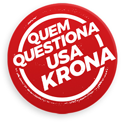 Selo Quem Questiona usa Krona