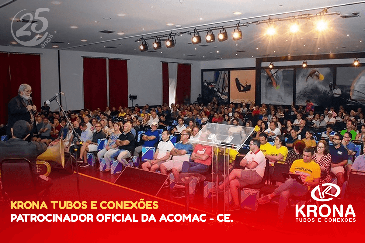 KRONA é Patrocinador oficial da ACOMAC – CE.