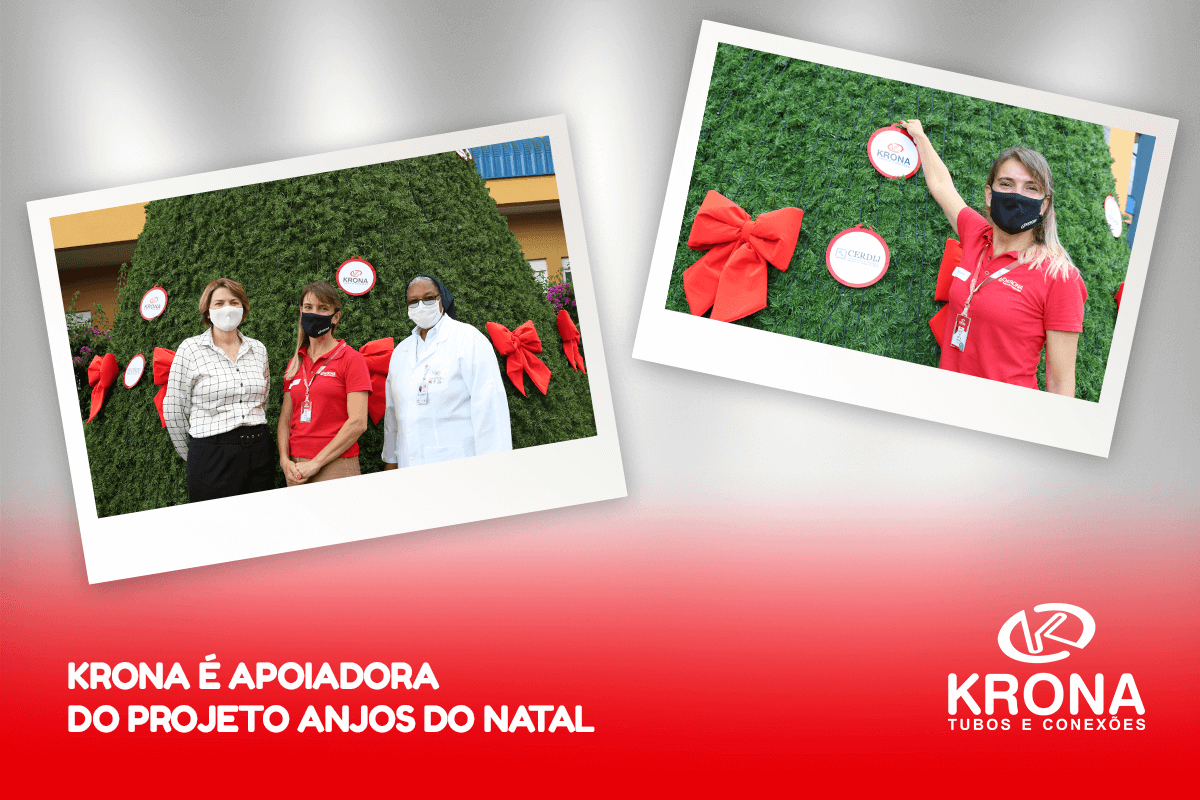 Krona é apoiadora do projeto Anjos do Natal