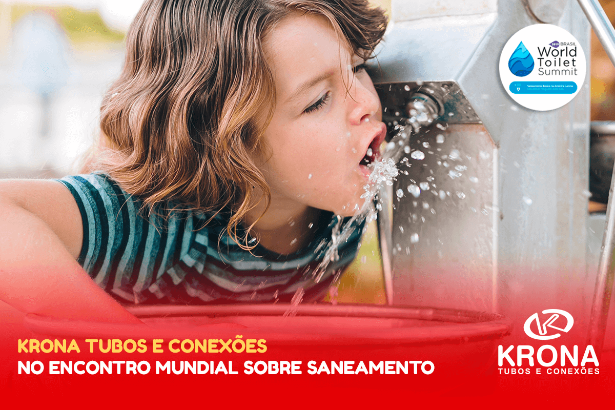 Krona participa de encontro mundial sobre saneamento