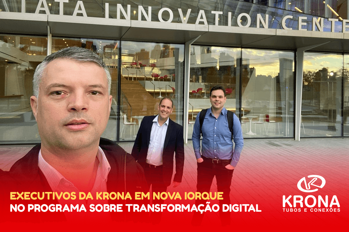 Executivos da Krona participam de programa sobre transformação digital em Nova Iorque