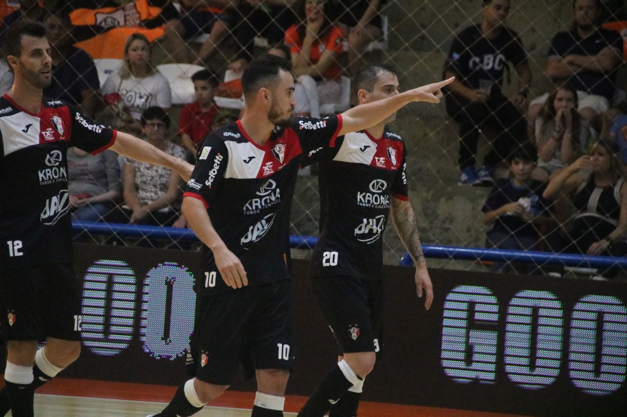 JEC/Krona larga com vitória na Libertadores Futsal