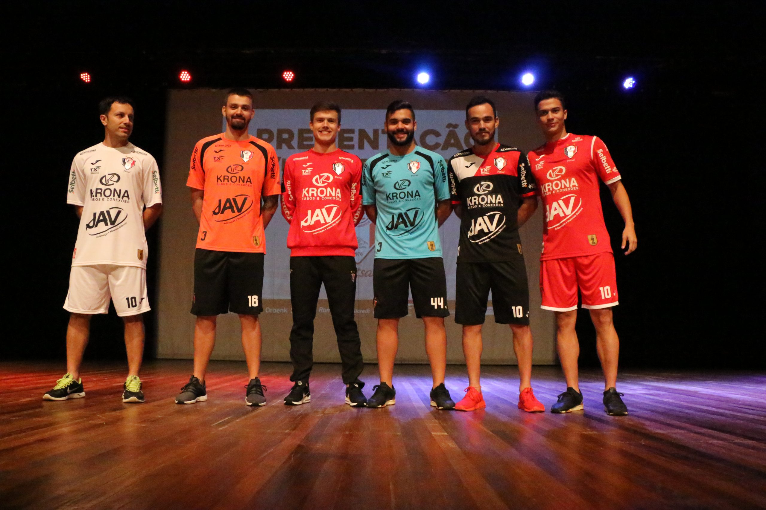 Apresentação dos novos uniformes do JEC/KRONA Futsal