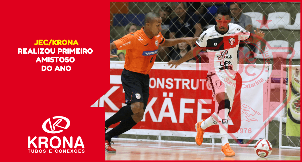 JEC/Krona sai na frente no catarinense de futsal