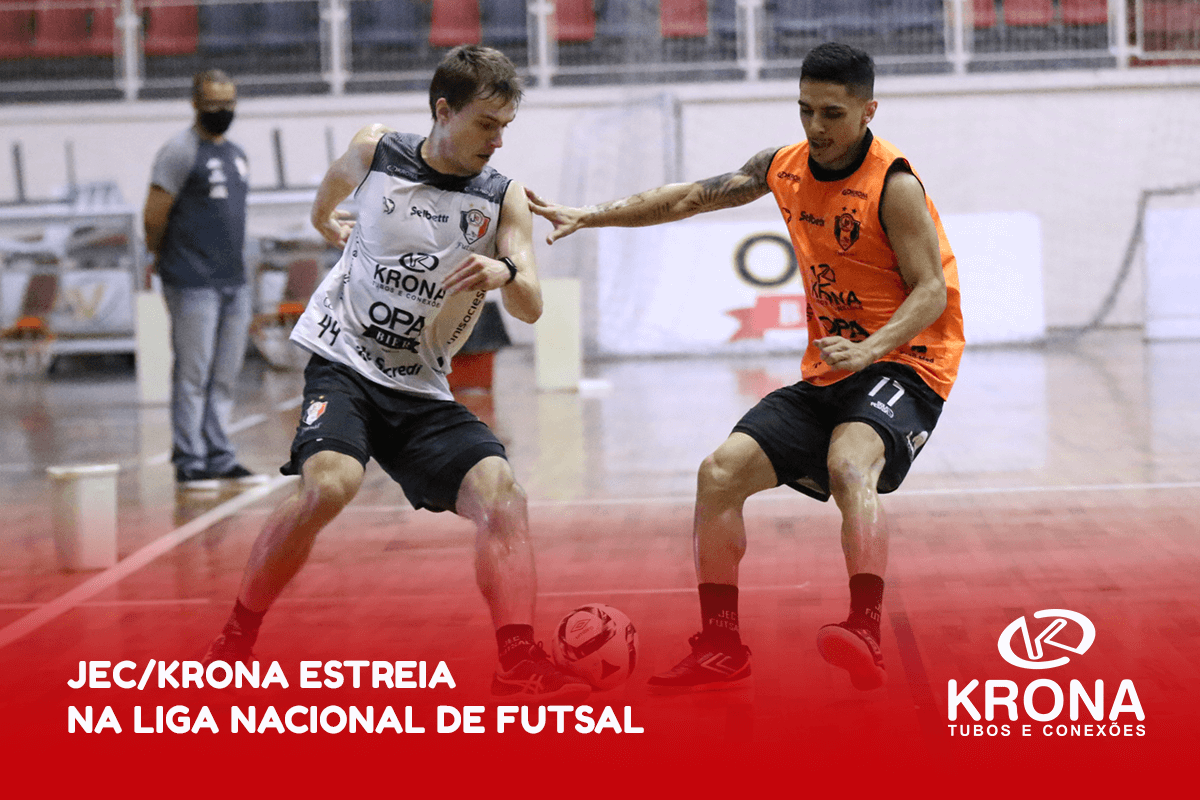 JEC/Krona estreia na Liga Nacional de Futsal