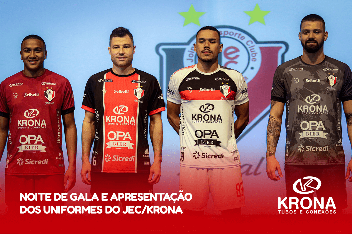 Noite de gala e apresentação dos uniformes do JEC/Krona