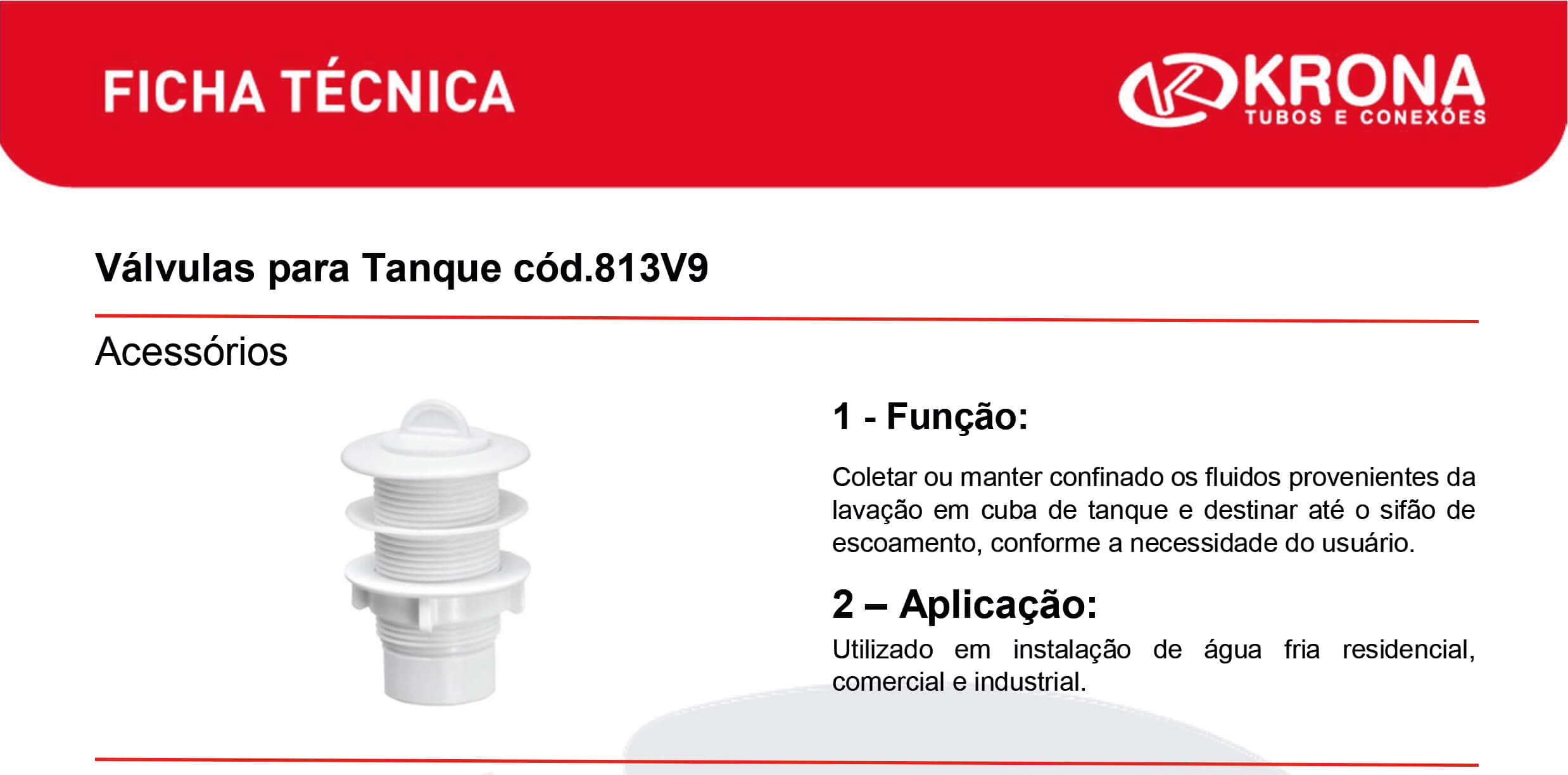 Ficha Técnica – 813V9