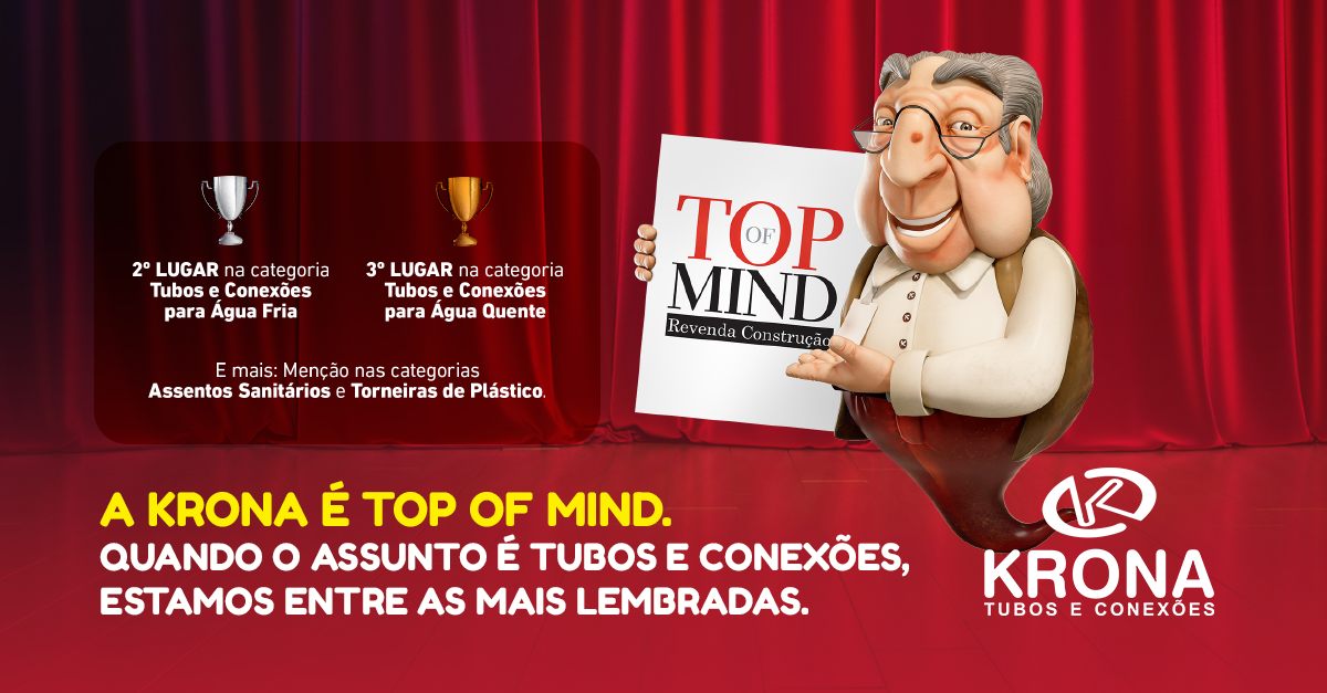 A Krona é Top of Mind.