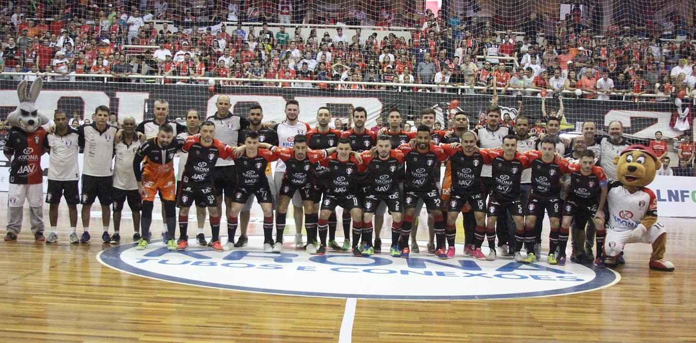 JEC/KRONA é campeão da Liga Nacional de Futsal de 2017!