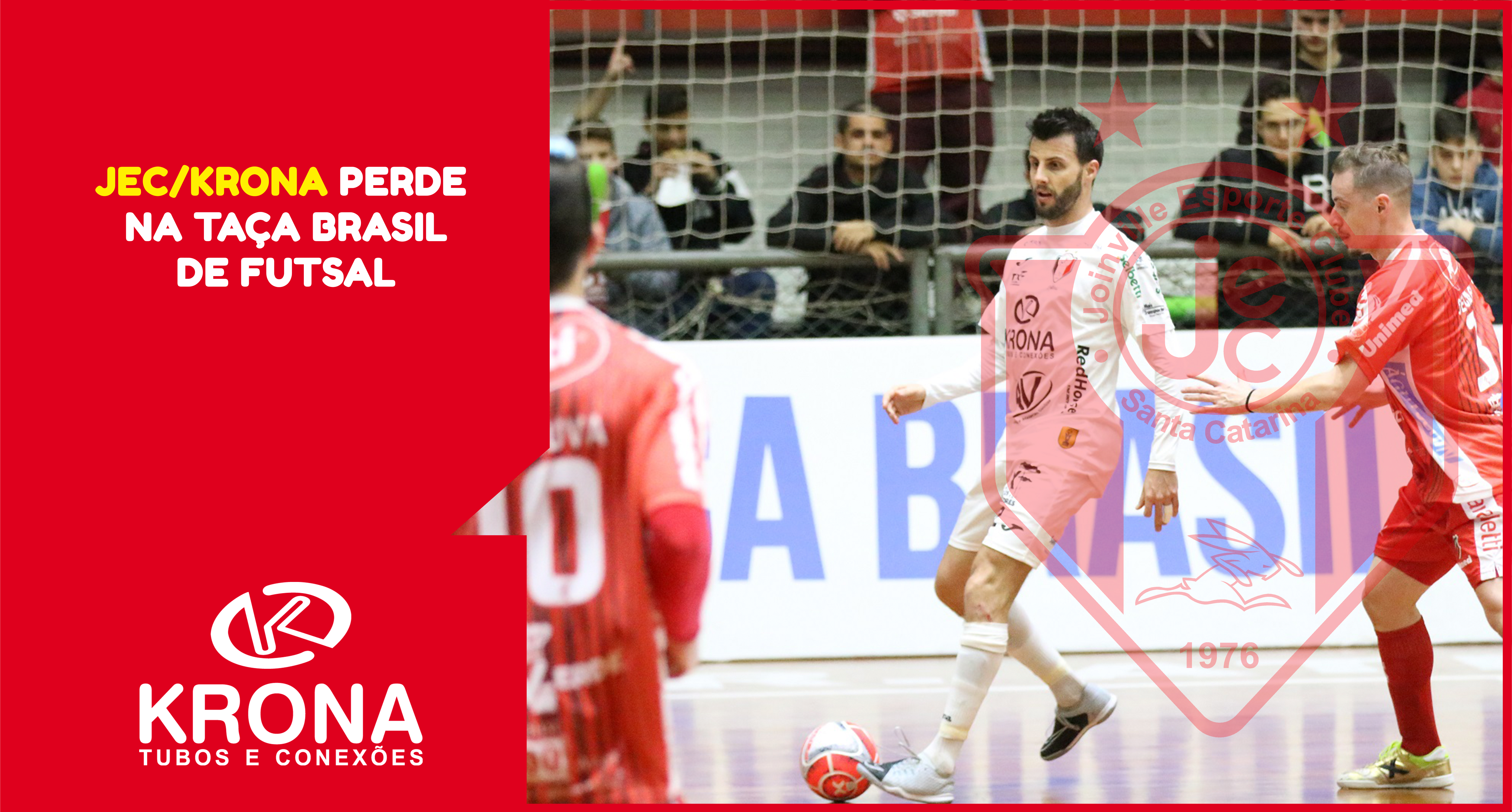 JEC/Krona perde na Taça Brasil de Futsal