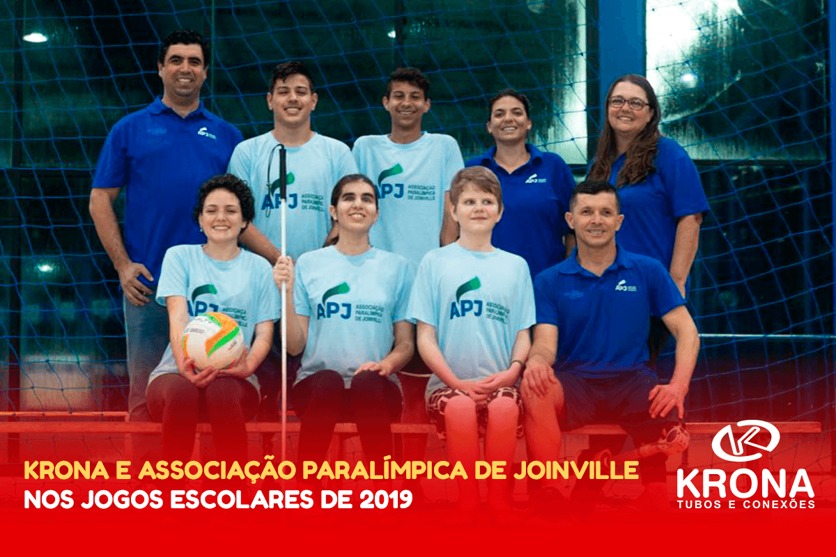 Krona e Associação Paralímpica de Joinville
