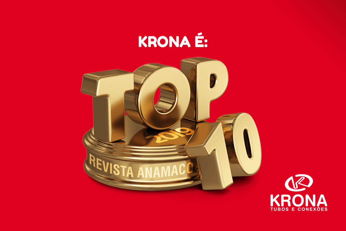 Krona é TOP 10 Anamaco!!