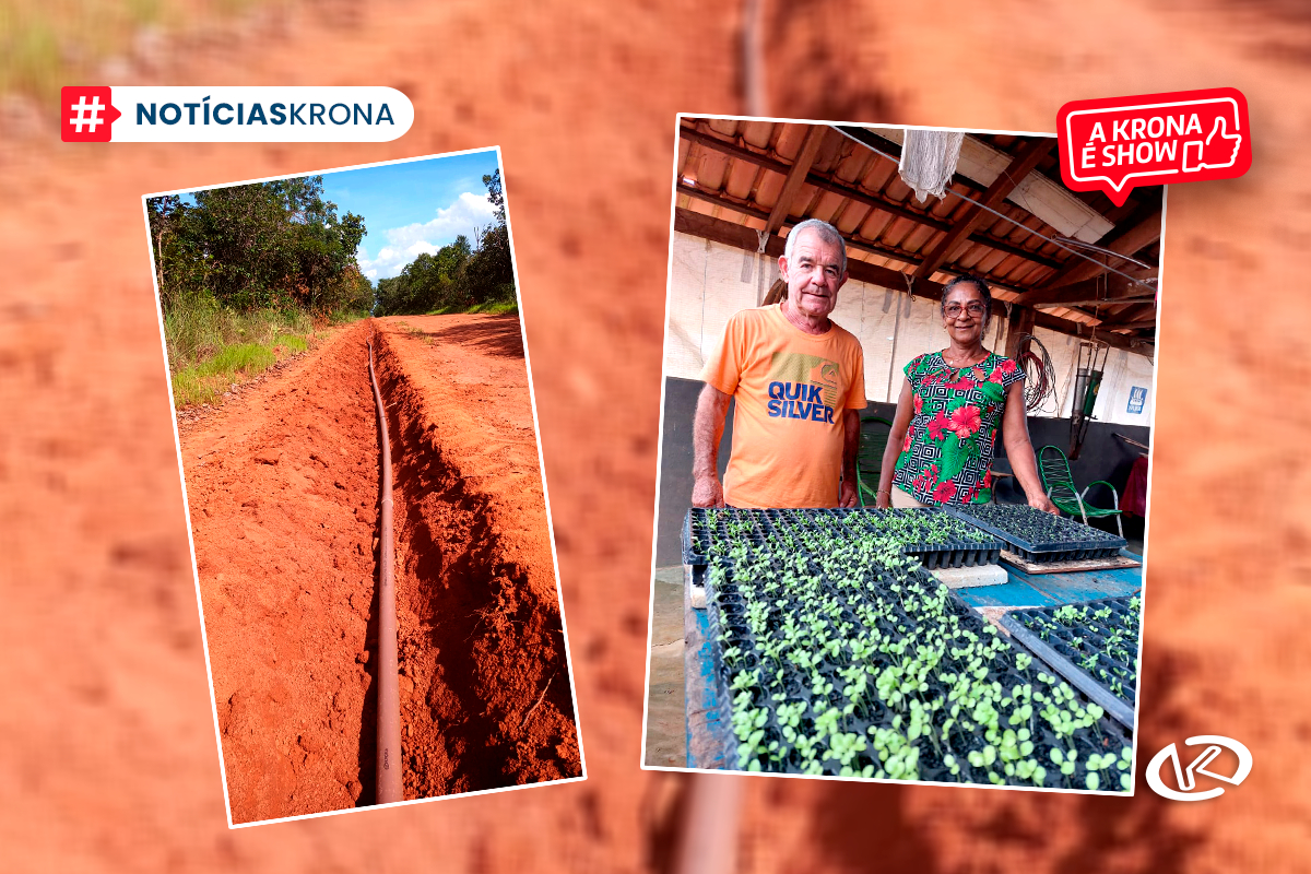 Krona apoia projeto que leva água a famílias no Vale do Araguaia