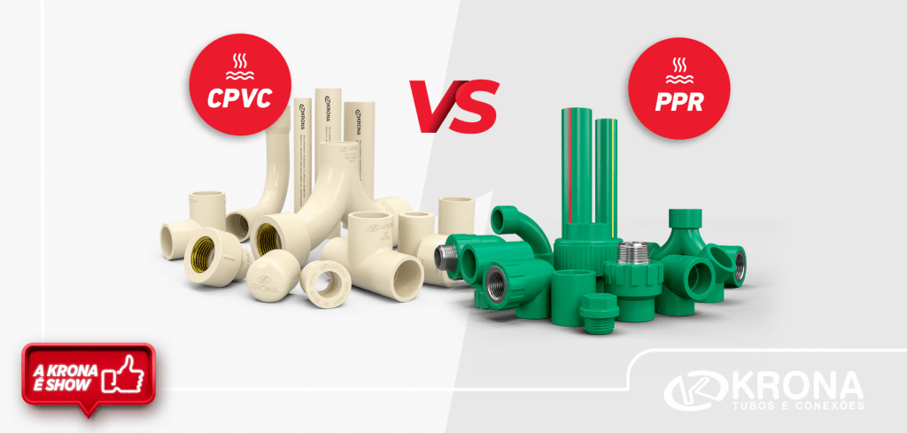 CPVC e PPR: o que considerar ao decidir entre tubos para água quente?