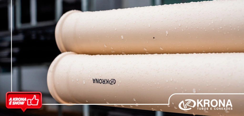 PVC: a evolução dos tubos e conexões até a Krona