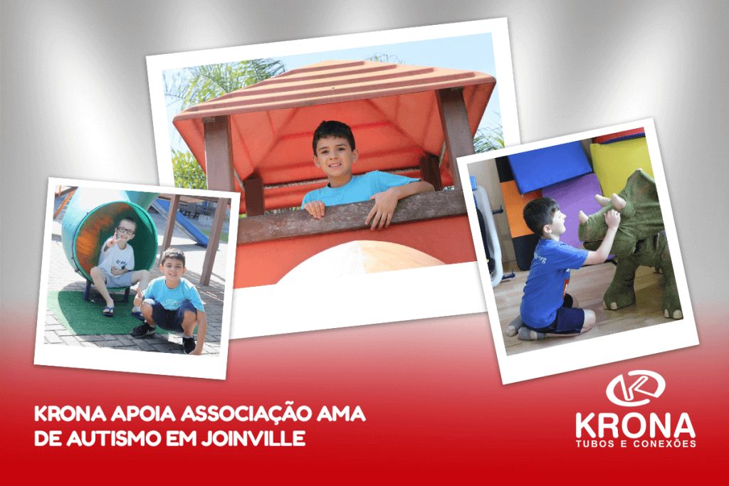 Krona apoia associação AMA de autismo em Joinville