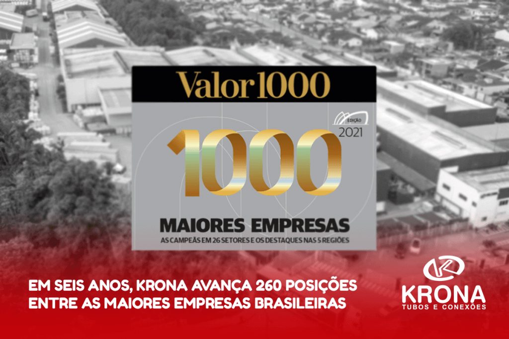 Em seis anos Krona avança 260 posições entre as maiores empresas brasileiras