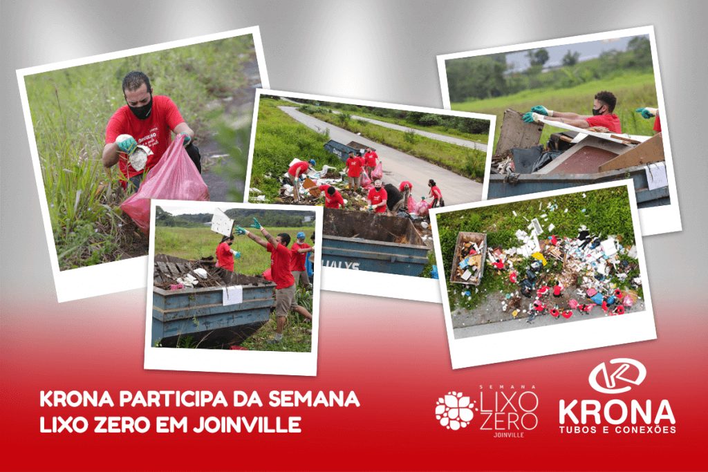 Krona participa da semana lixo zero em Joinville