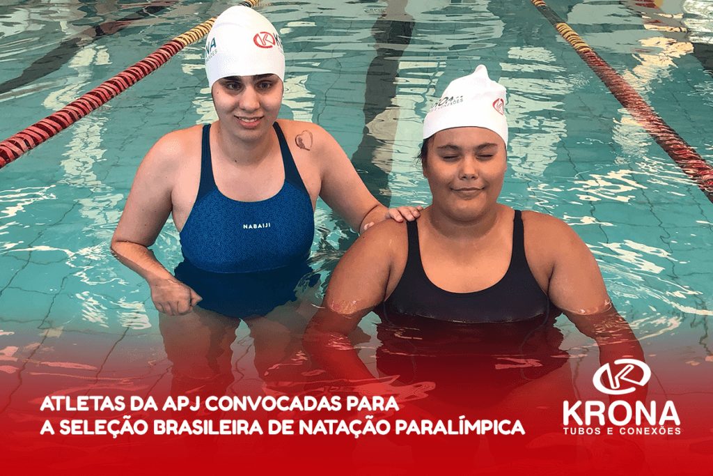 Atletas da APJ convocadas para a Seleção Brasileira de Natação Paralímpica