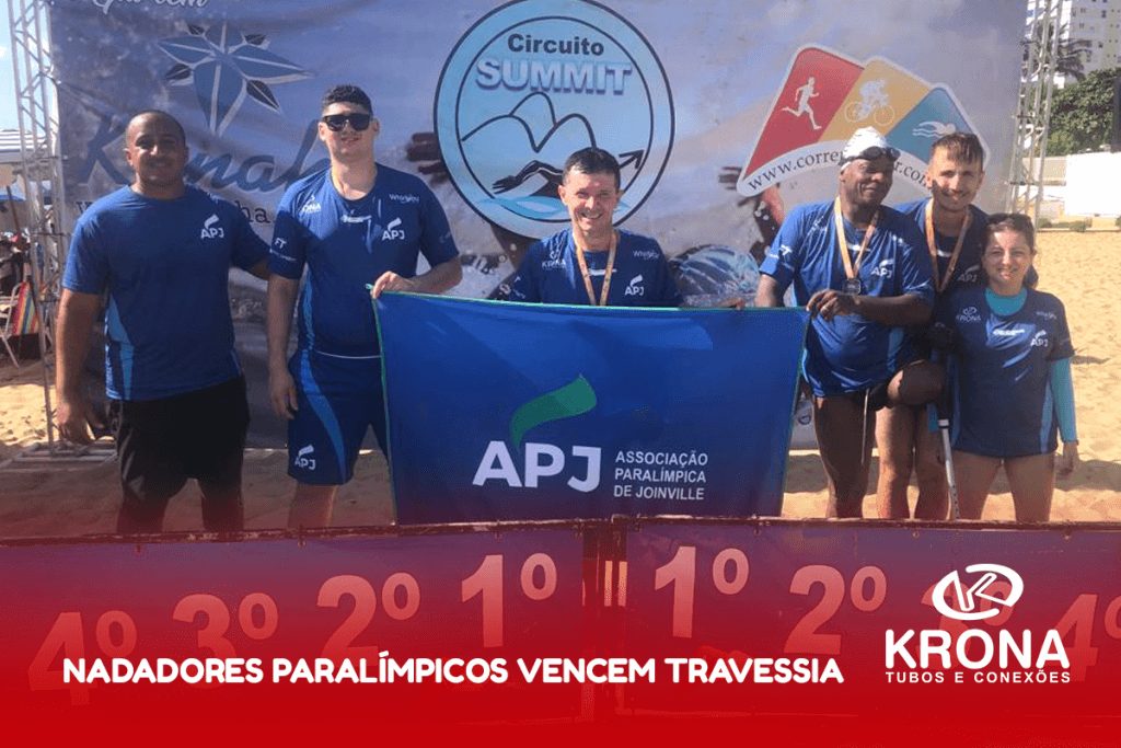 Nadadores Paralímpicos vencem travessia