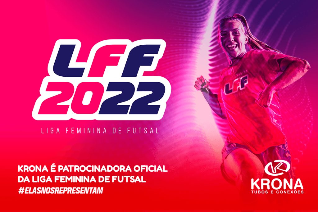 Krona patrocina primeira edição da Liga Feminina de Futsal