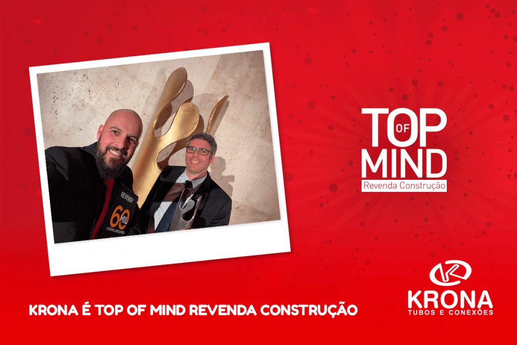 Krona está entre as principais premiadas no Top Of Mind do Grupo Revenda