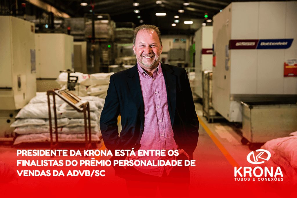 Presidente da Krona está entre os finalistas do Prêmio Personalidade de Vendas da ADVB/SC