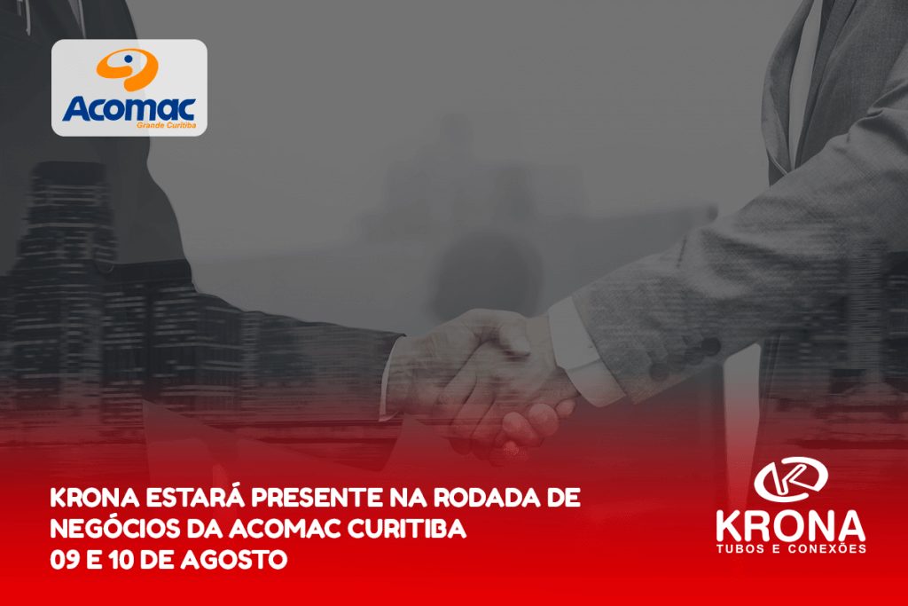 Krona estará presente na Rodada de Negócios da Acomac Curitiba