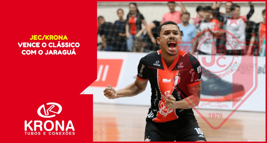 JEC/Krona vence o clássico com o Jaraguá