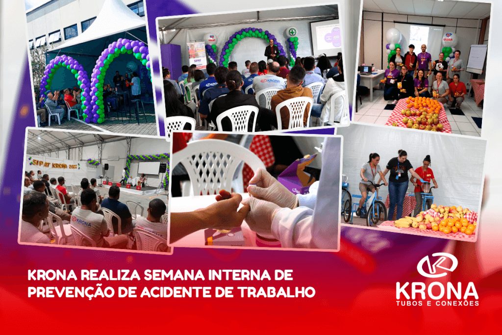 Krona realiza Semana Interna de Prevenção de Acidentes do Trabalho