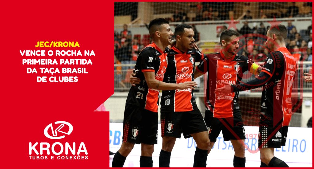 JEC/Krona vence o Rocha na primeira partida da Taça Brasil de Clubes