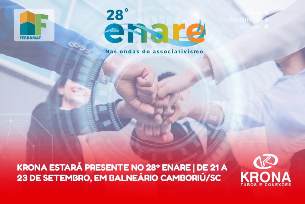 A Krona estará presente no 28º Encontro Nacional de Redes 2022 (Enare)