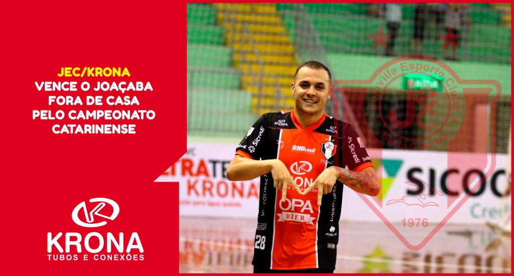 JEC/Krona vence o Joaçaba fora de casa pelo Campeonato Catarinense