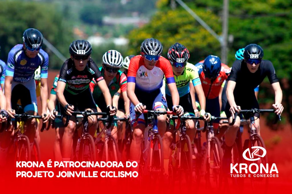Krona é patrocinadora do projeto Joinville Ciclismo