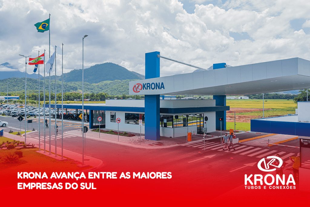 Krona avança entre as maiores empresas do Sul