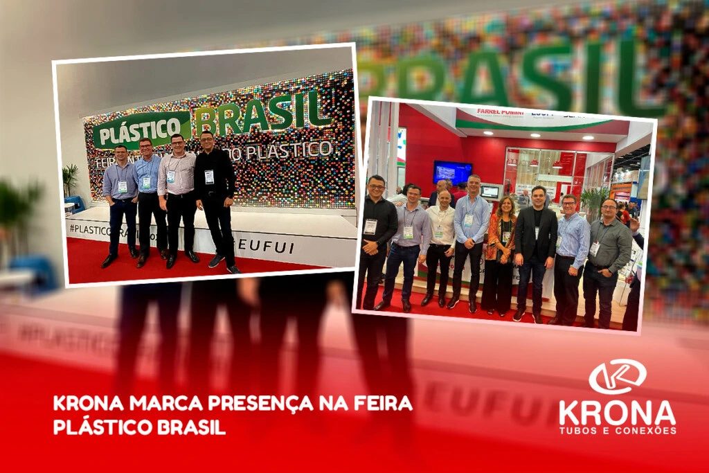 Krona marca Presença na Feira Plástico Brasil