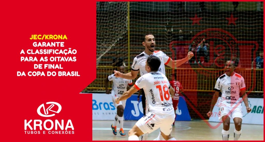 JEC/Krona garante a classificação para as oitavas de final da Copa do Brasil