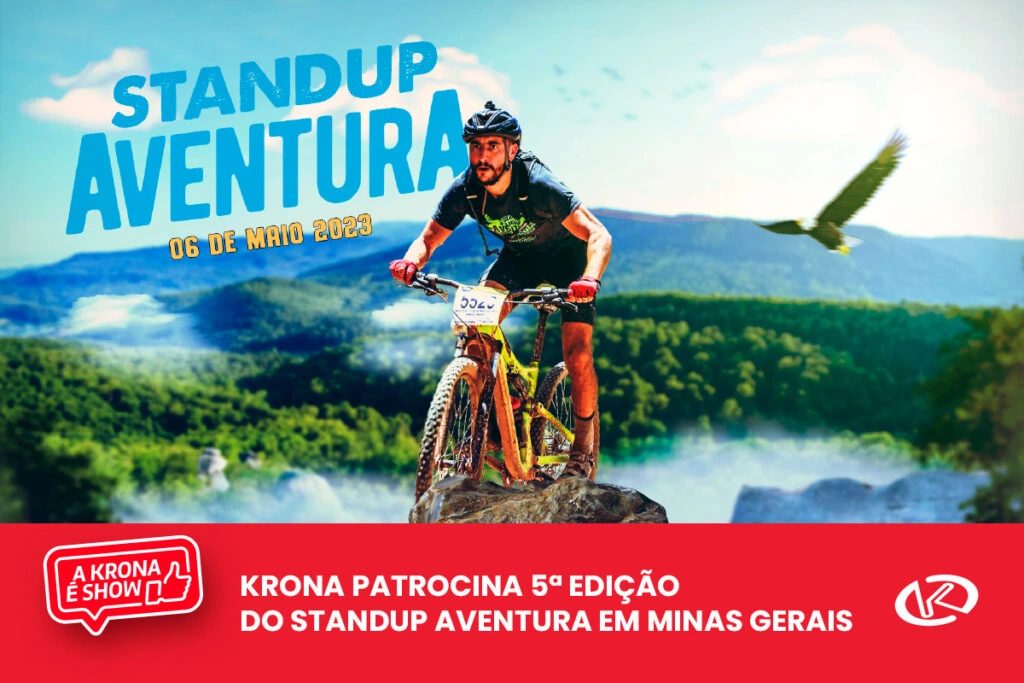 Krona Patrocina 5ª Edição do Standup Aventura em Minas Gerais