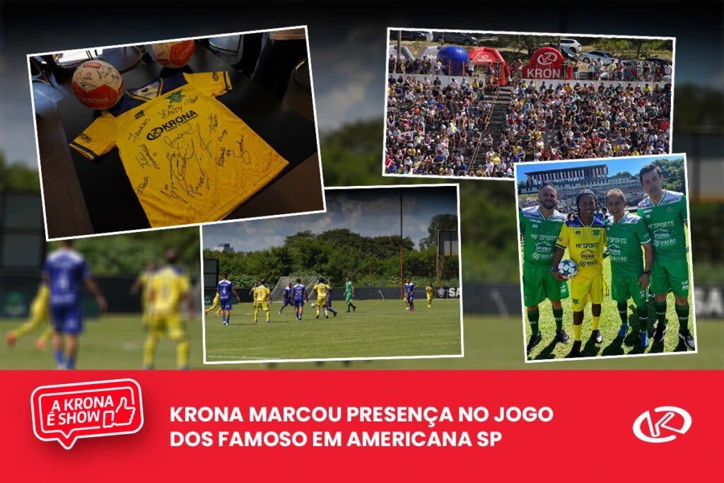 Krona marcou presença no Jogo dos Famosos em Americana SP