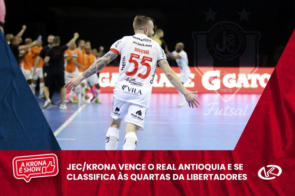 JEC/Krona vence o Real Antioquia e se classifica às quartas da Libertadores