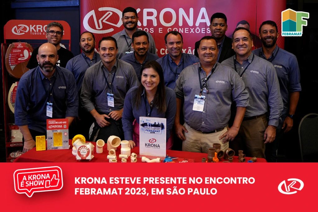 Krona fortalece e amplia parcerias com redes associativistas no Encontro Febramat 2023