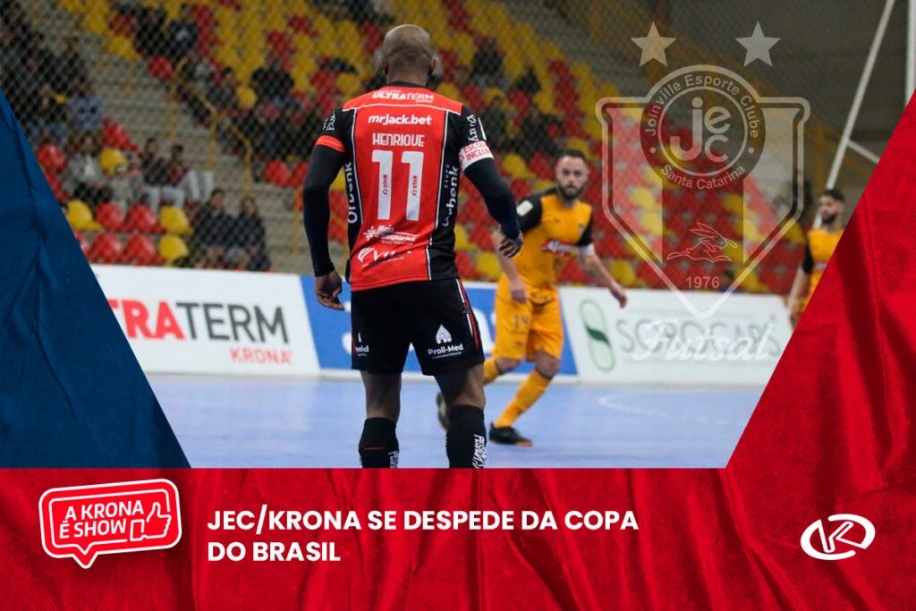 JEC/Krona se despede da Copa do Brasil