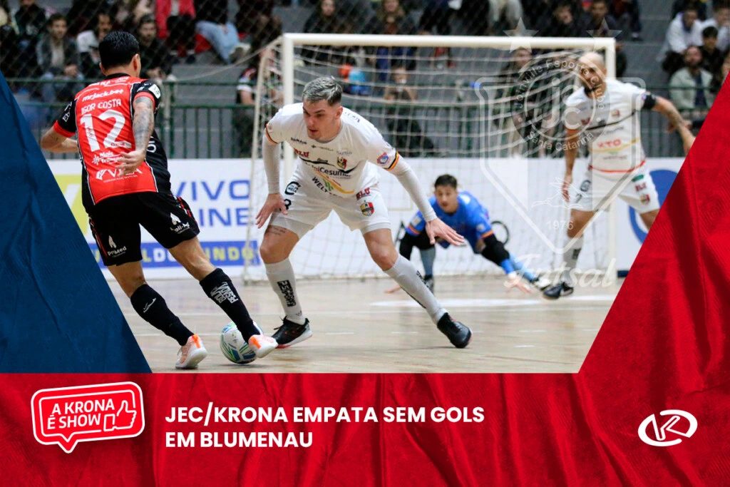 JEC/Krona empata sem gols em Blumenau