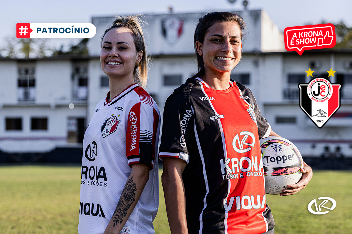 Krona patrocina equipe de futebol feminino do JEC