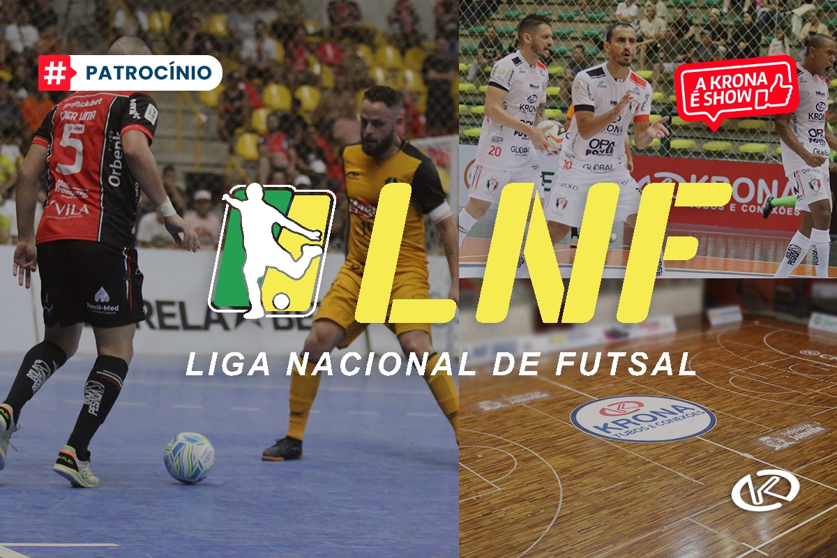 Krona renova patrocínio da Liga Nacional de Futsal