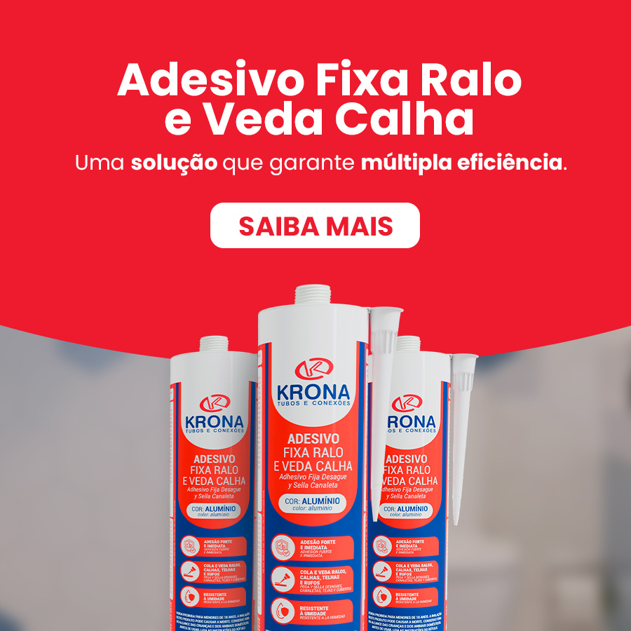 Adesivo Fixa Ralo e Veda Calha